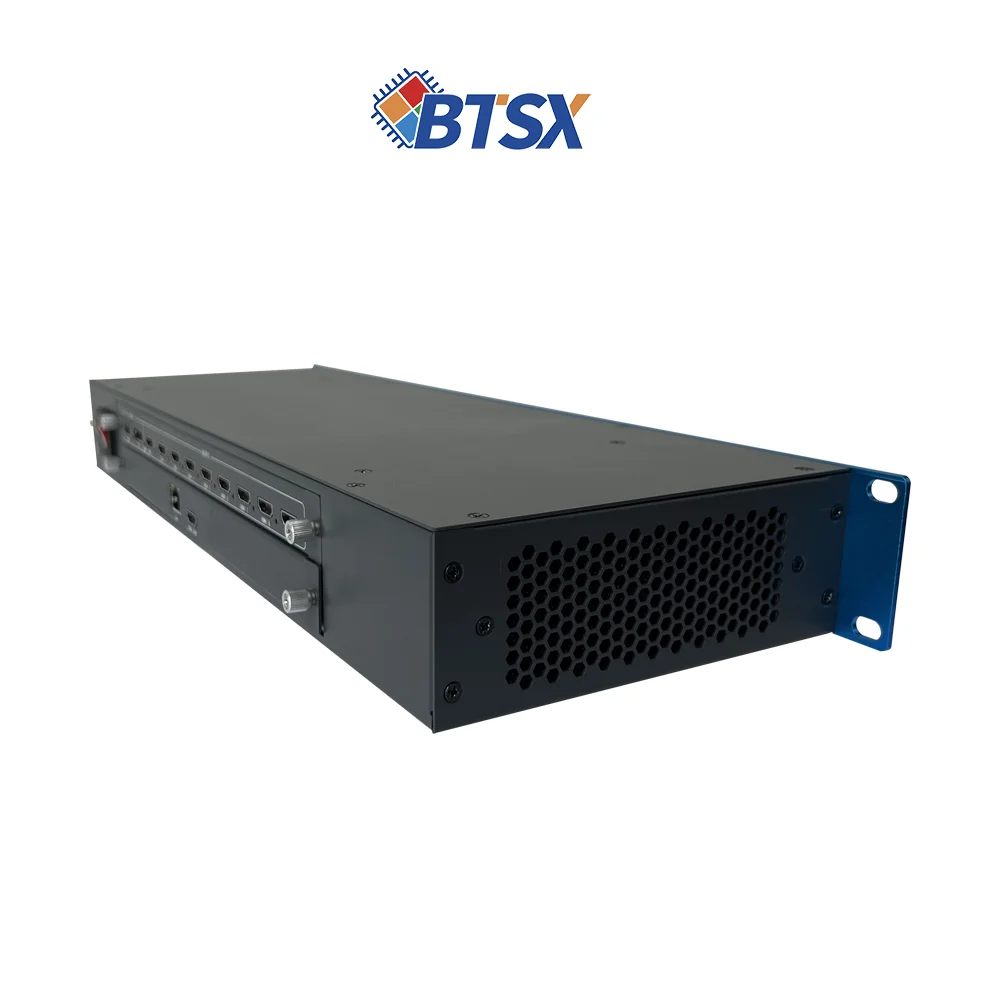 64-Channel Video Decoder 4K60 9 for HDMI Output IP Stream Input H.265/H.264 Electronic Map Security Camera Decoder