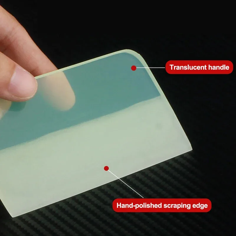 Car Film Wrapping Tool Film Scraper Window Tinting Wallpaper Protective Soft Bull Tendon Car Glass Clean Transparent Scraper view 5