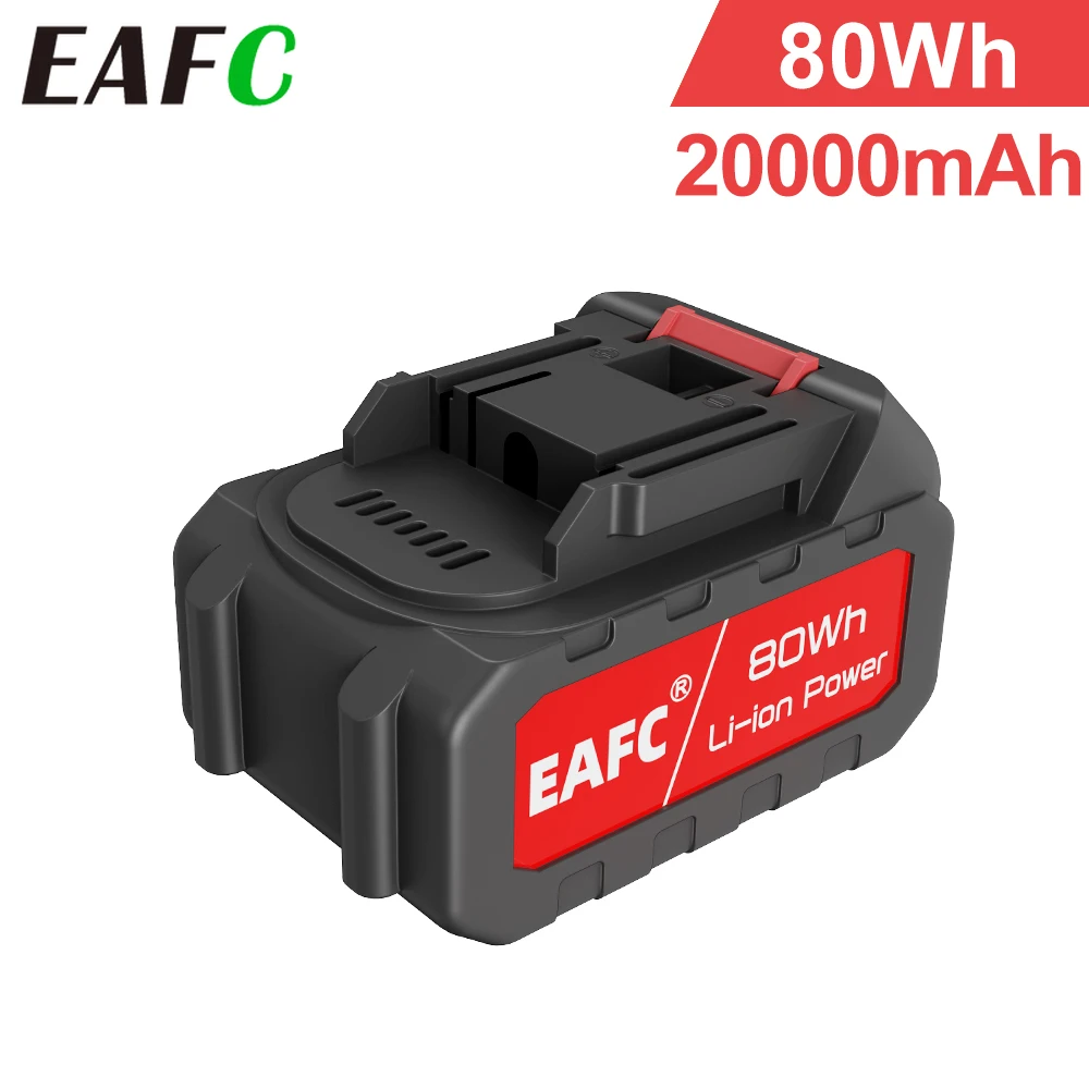 (Only Battery) High Pressure Car Water Gun Replacement Li-Ion Battery Spare 18V-21V for Blower Power Wireless Car Washer Machine