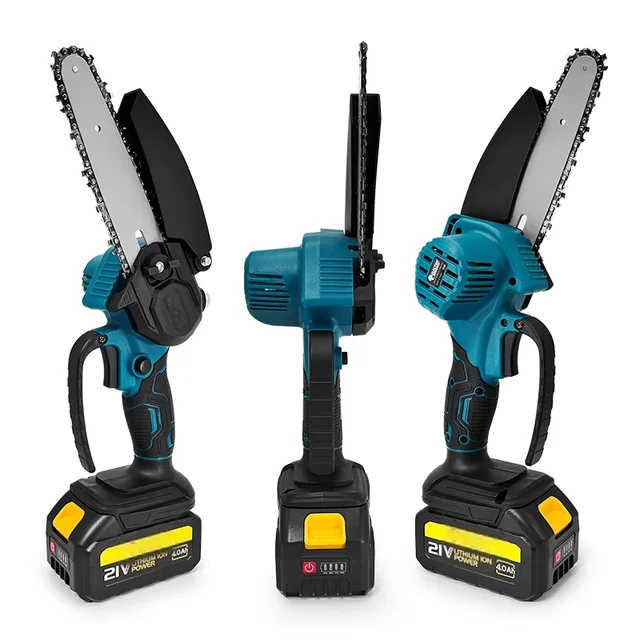 1700RPM 6 Inch Mini Li-Ion Electric Chainsaw One Hand Portable Electric Saw Fit 18V Makita Battery 3 1700RPM 6 Inch Mini Li-Ion Electric Chainsaw One Hand Portable Electric Saw Fit 18V Makita Battery 3