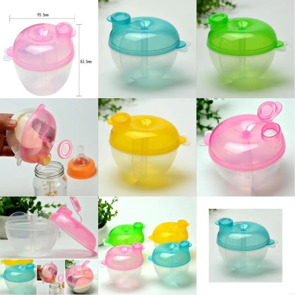 

Диспенсер для детского питания для малышей, детей, для путешествий, на открытом воздухе, без бисфенола А, дозатор сухого молока,