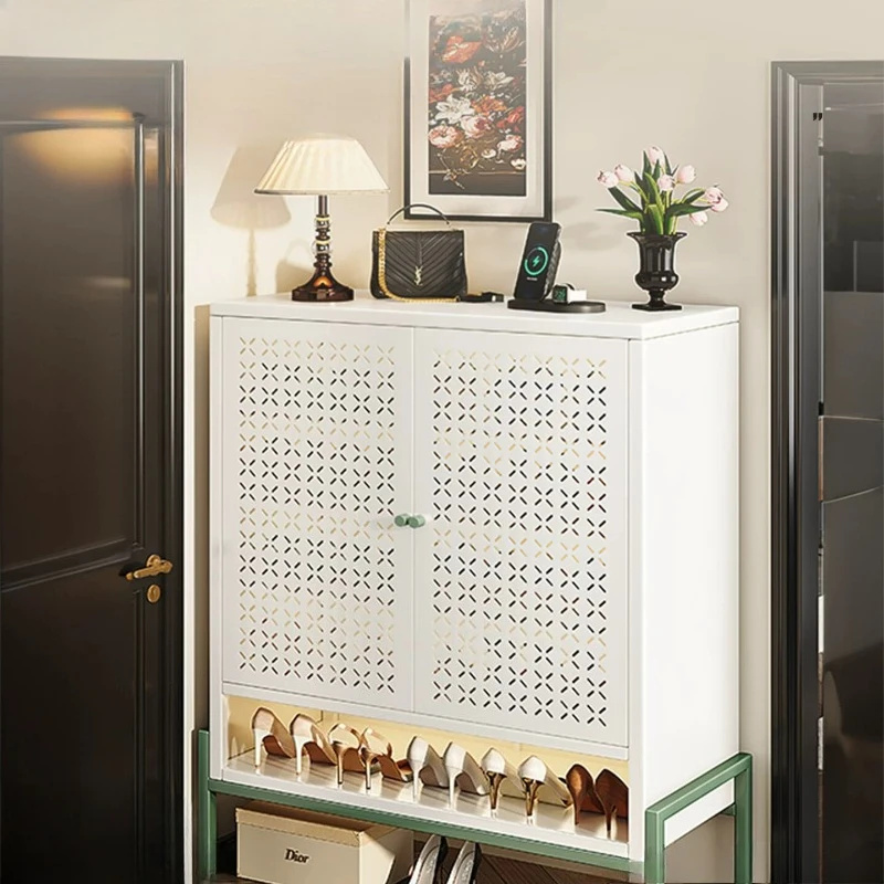 Minimalist Nordic Shoe Cabinet Luxury Designer Organizer Storage Shoe Cabinet Entrance Hall Vertical Muebles Home Furniture
