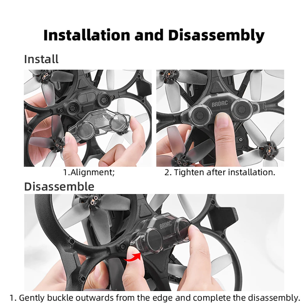 DJI avata용 하단 보호 커버, 비전 센서 보호대, 하단 방진 캡, 드론 액세서리