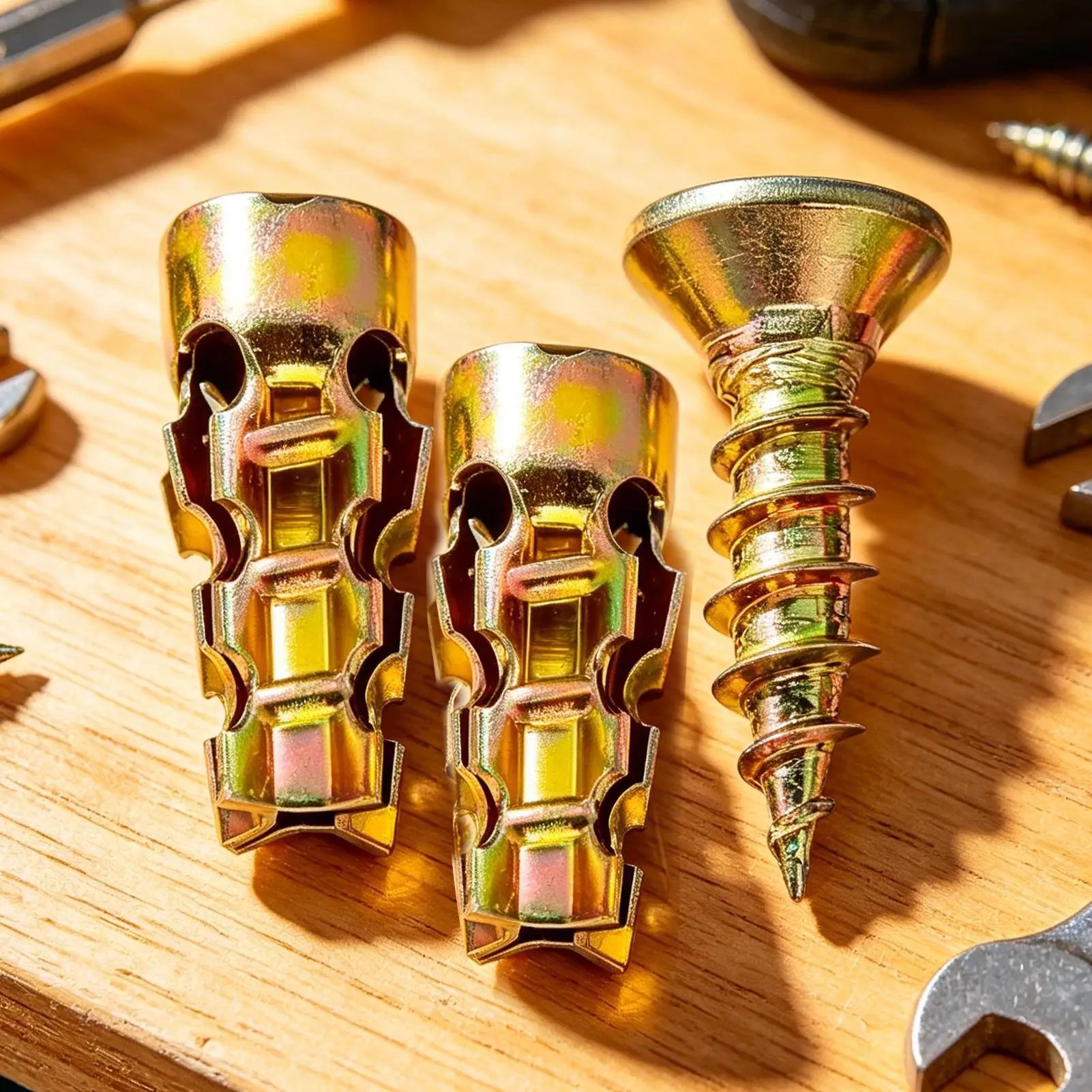 Short Expansion Screw Set Stable Fixing Carbon Steel Expansion Screw Set For Cabinet For Tiles Stone Wood Concrete Hollow Walls