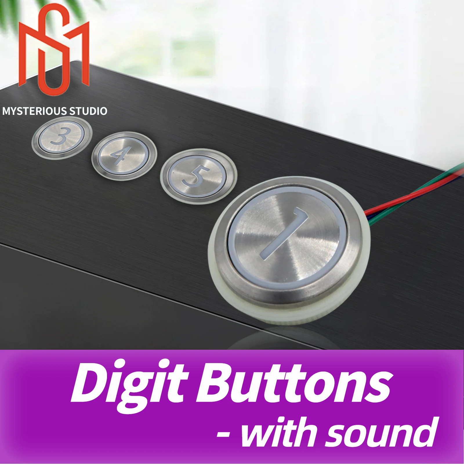 digit buttons chamber puzzles mysterious room escape prop store