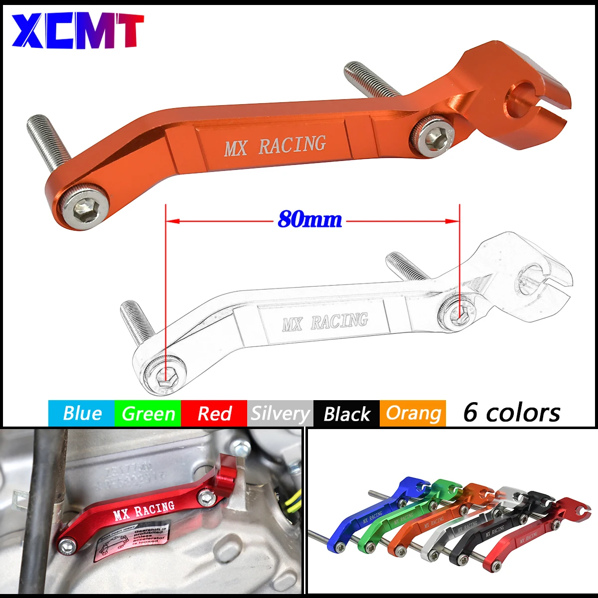 

Motorcycle Engine Clutch Arm CNC Bracket Anchor Holder For BSE M2 M4 KEWS K16 ZONGSHEN NC250 250CC KAYO K6 T6 ZS177MM RX3