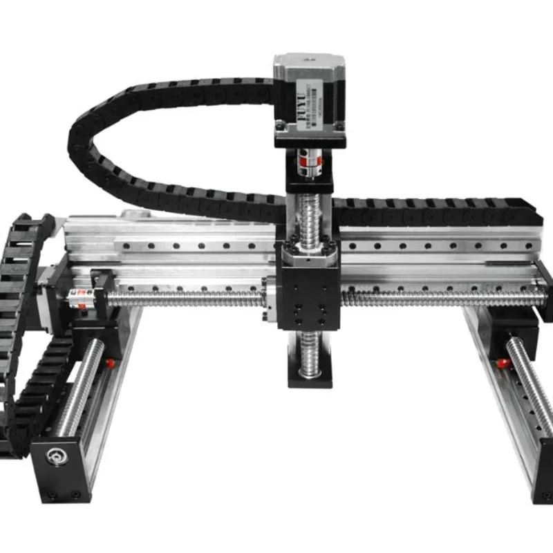 Multi Axis Ball Screw Linear Motion Gantry System XYZ Positioning Stage Cartesian Robot