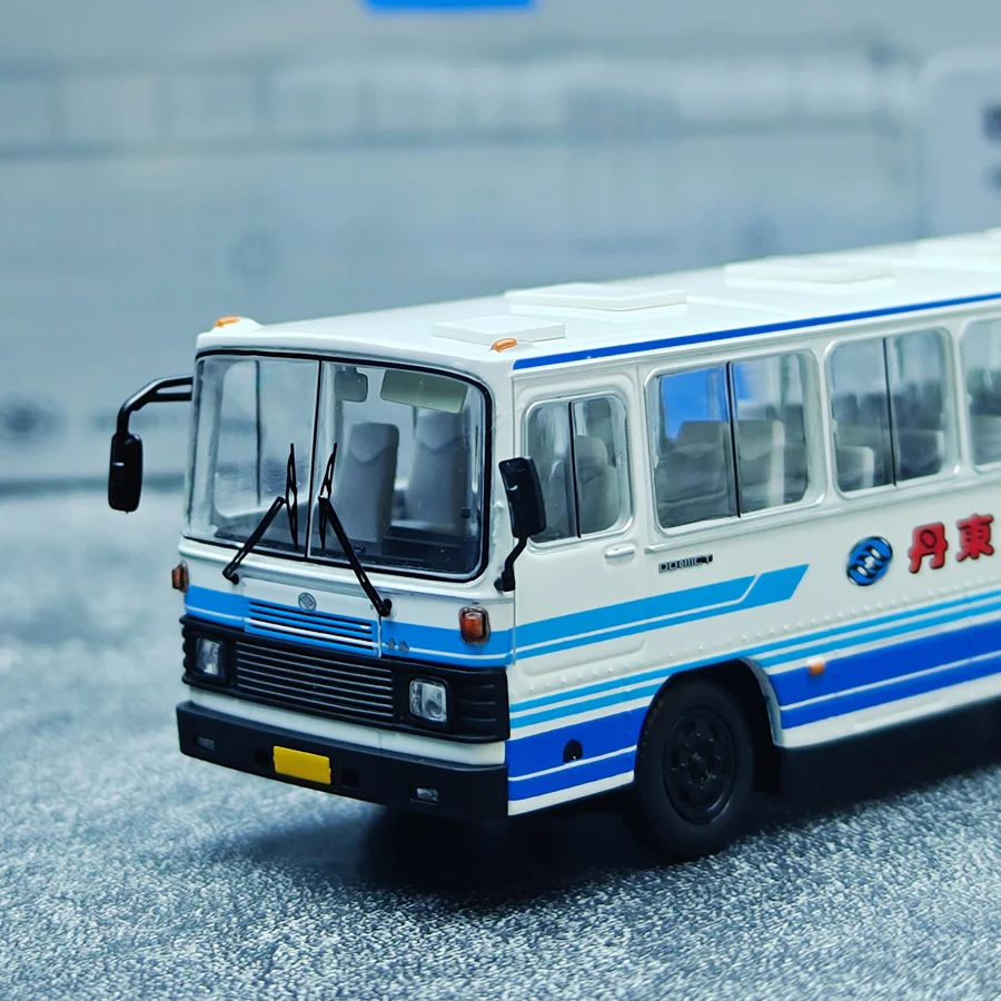 Dandong Huanghai DD6111CT modelo de autobús articulado, modelo de autobús, colección de regalos de vacaciones, autobús de Pekín, 1:64