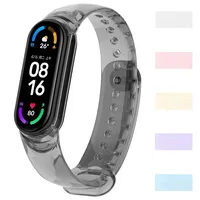 Light Discoloration Silicone Strap for Xiaomi Mi Band 8 Sport Wristband Replacement Bracelet for MiBand 8 Smartwatch Accessories