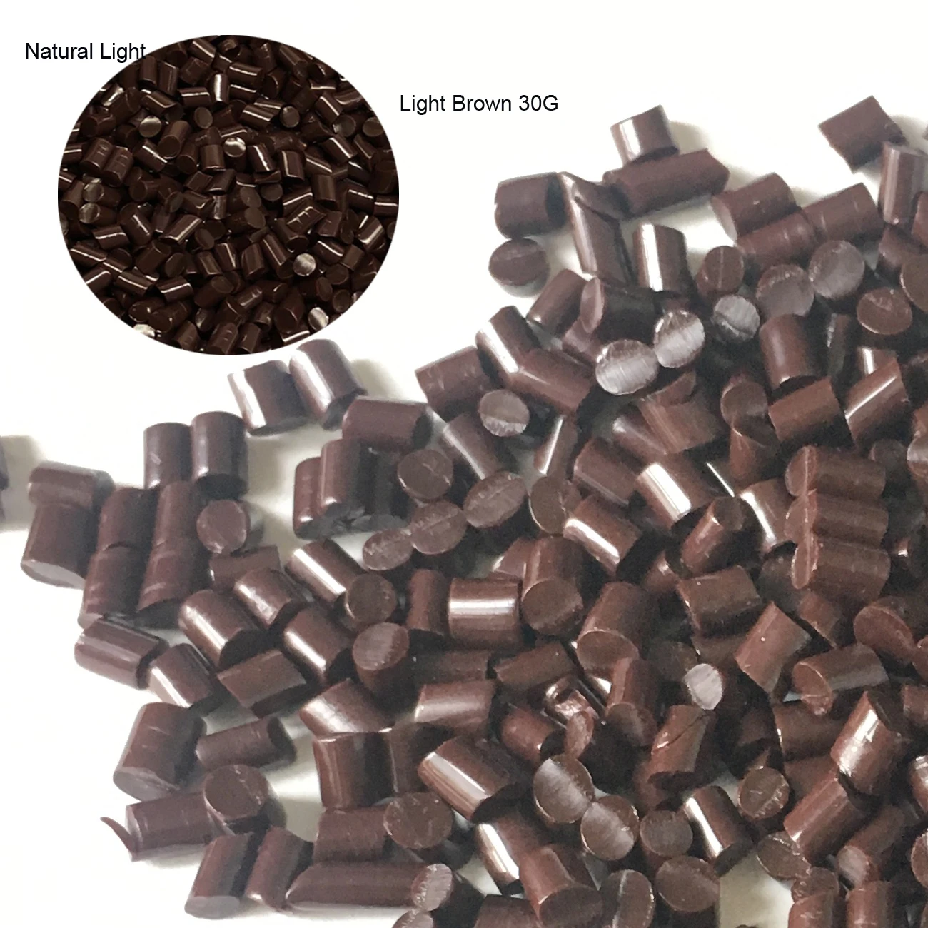 Keratina Glue Bead50-1000g Italian Keratin Glue Strong Hold Non Slip Bonds Hair Extensions Black Brown White Keratin glue Pellet