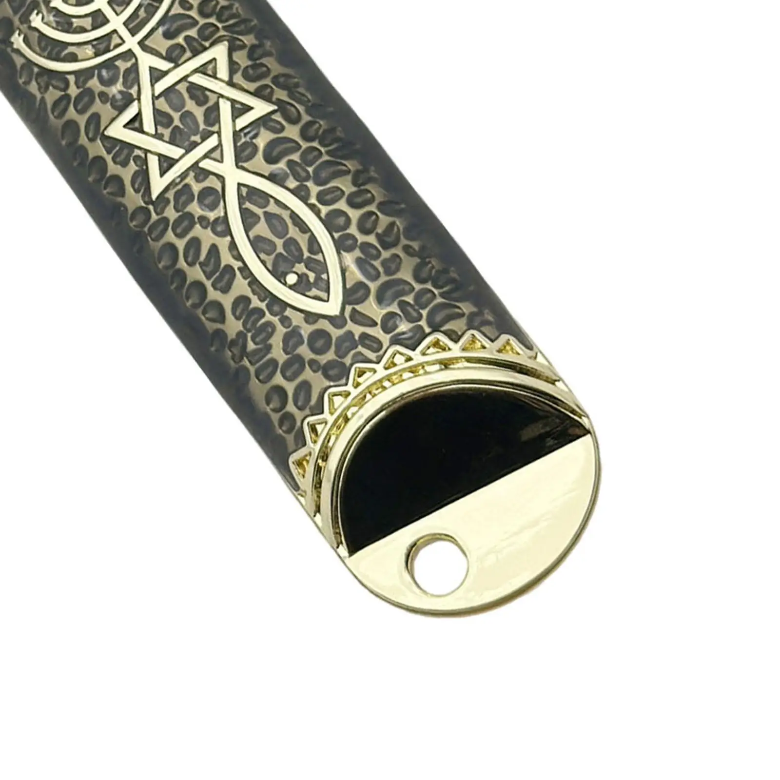 4.1inch Jewish Mezuzah Case Cover Zinc Alloy Judaica Gift Front Door Decoration Handcrafted for Housewarming Gift Sturdy