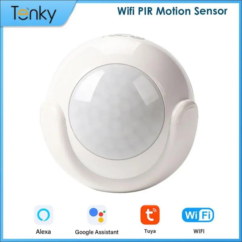 Detector infrarrojo pasivo para automatización del hogar, Sensor de movimiento PIR con Wifi inteligente, Tuya, IFTTT, funciona con Smart Life