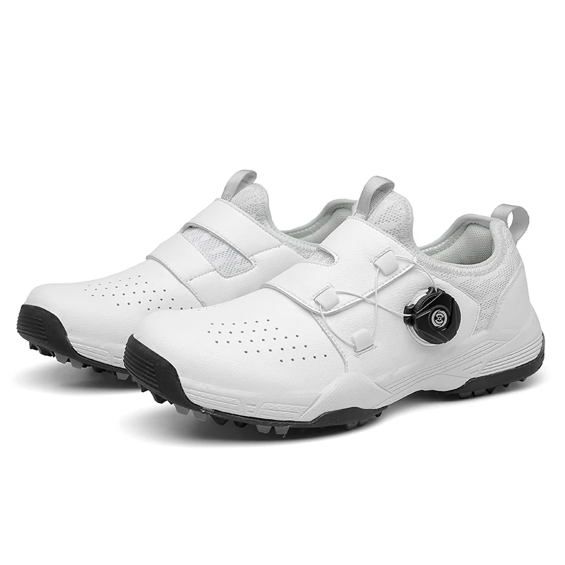 Chaussures de golf à boucle rotative pour femme, maille légère, respirante, non ald, absorbant les chocs, fitness, mode, été