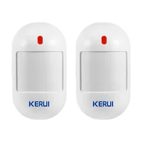 KERUI-Sensor de movimiento PIR inalámbrico, Detector infrarrojo, alarma con batería para W202 W181, protección del sistema de alarma de seguridad para el hogar