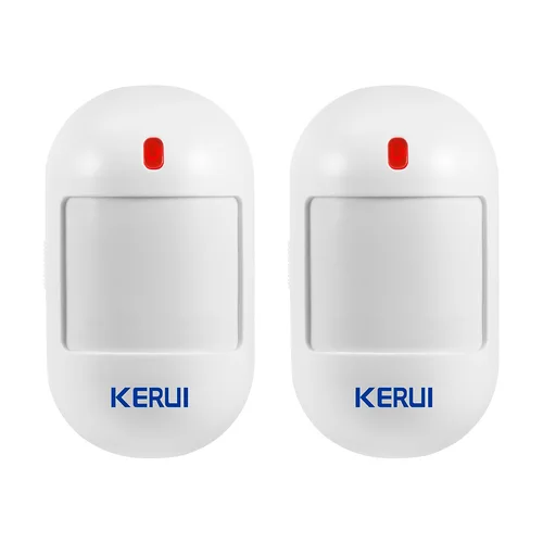 KERUI-Sensor de movimiento PIR inalámbrico, Detector infrarrojo, alarma con batería para W202 W181, protección del sistema de alarma de seguridad para el hogar