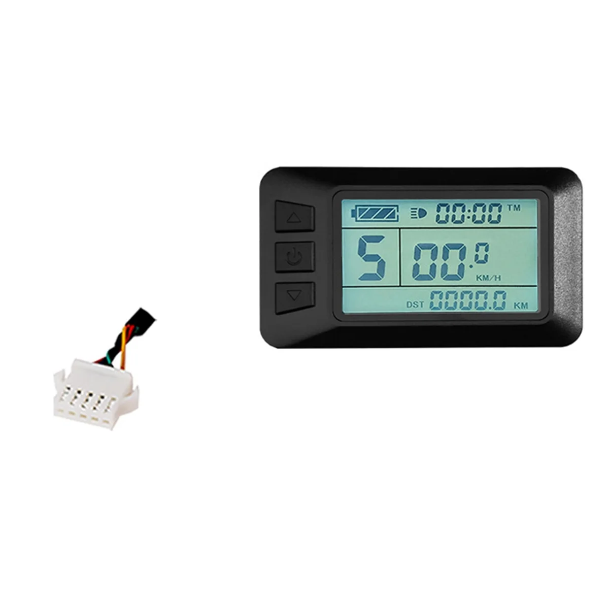

ABME Дисплей для электрического велосипеда KT LCD7U KT-LCD7U Компьютер с ЖК-дисплеем и USB-интерфейсом Разъем SM