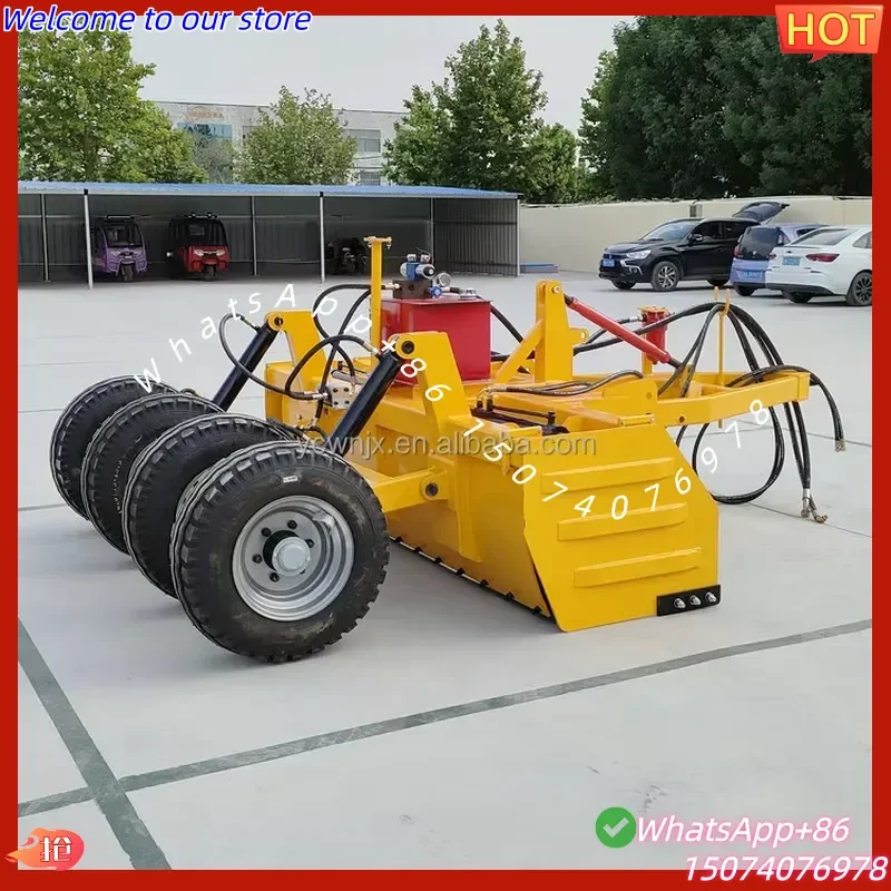 2026 High Durability Professional Grade Build Hot Sale Suitable Central Cotton Field Leveling Tractor Land Leveller