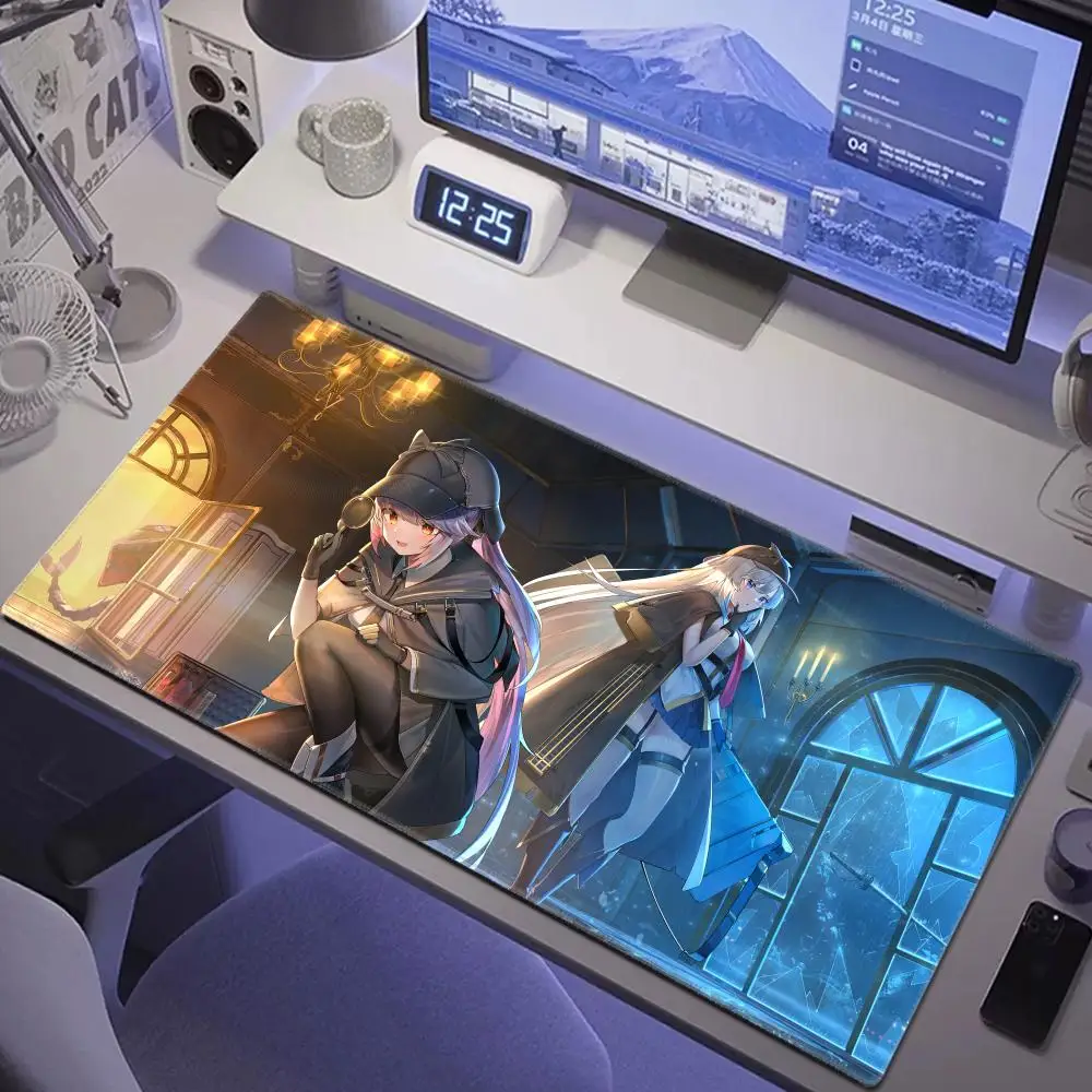 Enterprise A-Azur Lane Mouse Pad Mouse Pad Desk Pad Cute HD Desk Pad Extended Gaming Rubber Keyboard Mat Large XXL Gamer HYBXAXC
