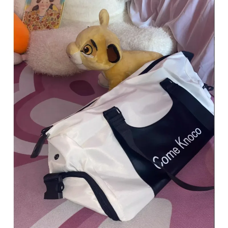 

Large Capacity Sports Gym Bag with Separate Wet Dry Compartment Swim Travel 43 20 26cm Sport Gym Training Bags