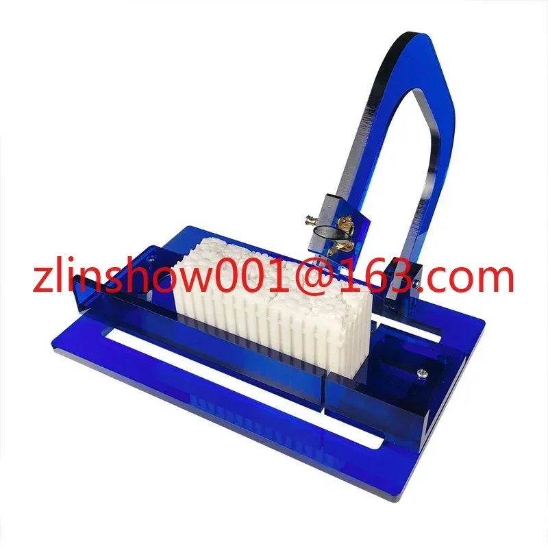 Acrylic Handmade Soap Cutter Cold Soap Manual Cutting Machine Steel Wire Cutter 0-50MM Adjustable