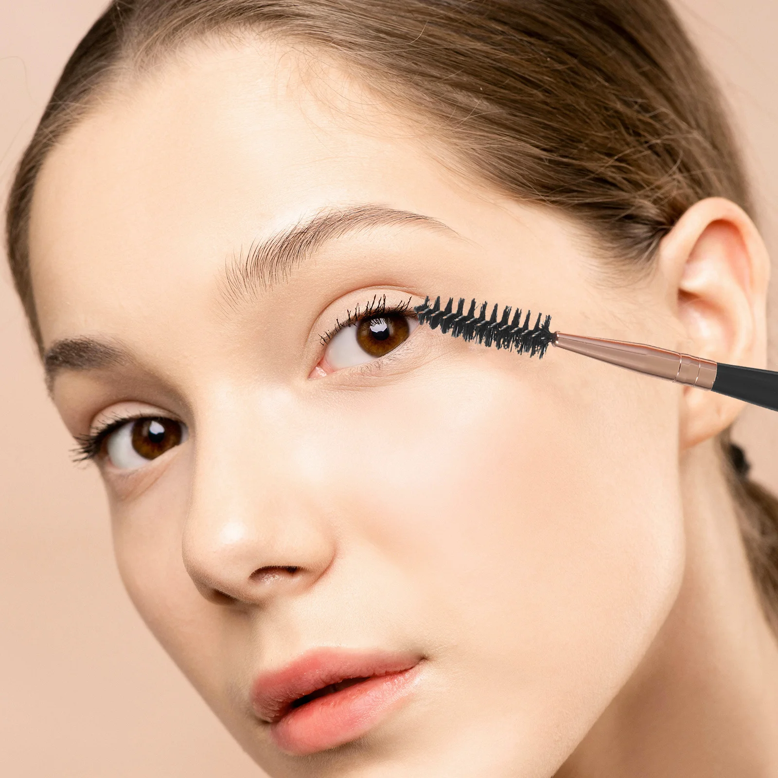 2Pcs Wimpern Curling Pinsel Lash Zauberstäbe Langlebig Rostfrei Wimpern Make-Up Werkzeug Tragbare Curling für Alle Arten