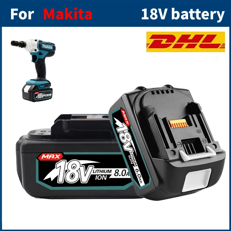 

BL1860 18650 Rechargeable Battery 18V 6.0Ah Lithium ion for for Makita 18v Battery BL1840 BL1850 BL1830 BL1860B LXT Power Tool