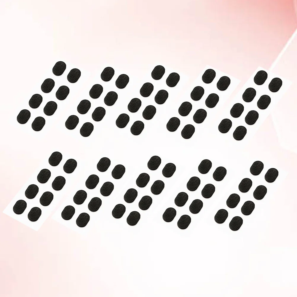 

10Pcs Increase Height Nose Pads Sponge Self-Adhesive Anti Slip for Glasses Eyeglasses Sunglasses Optical Frames Accessories