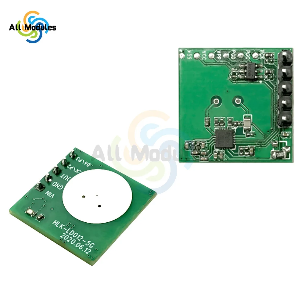 Induzione del corpo umano a infrarossi modulo Radar a microonde 5G modulo sensore DC 2.2V-4.8V rilevatore di distanza di potenza Ultra-bassa HLK-LD012