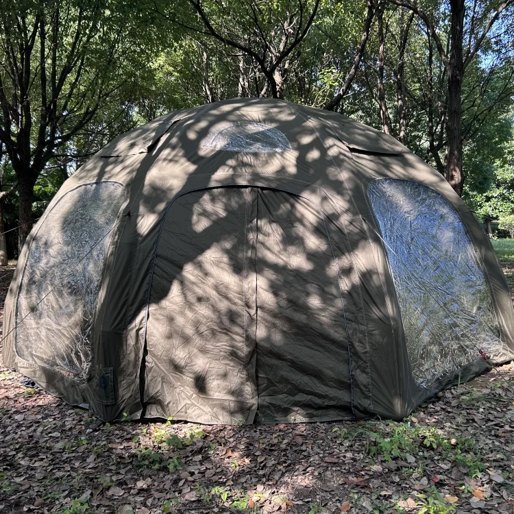 

Foerstine новая надувная палатка большая портативная 9-10 человек 5*5 м воздушная надувная купольная палатка модная надувная палатка для кемпинга