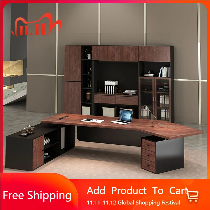 

House Unusual Office Desk Modern Designer Secretary Unique Office Desk Corner Executive Executive Mesa Ordenador Room Furniture