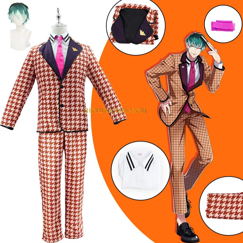 

Hypnosis Mic Division Rap Battle DRB Nurude Sasara Cosplay Costumes Man Halloween Uniform Or Wig Prop