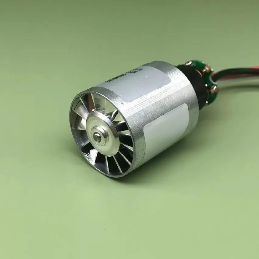 High-pressure brushless duct fan, over 100,000 RPM, aluminum alloy impeller, DC inverter, hair dryer motor