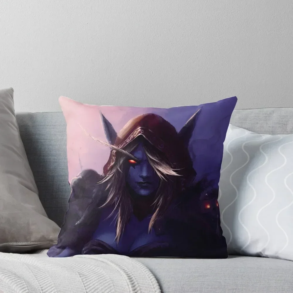 Sylvanas Windrunner Throw Pillow christmas ornaments 2025 Sofa Cushion Cushion Cover For Sofa Rectangular Cushion Cover pillow