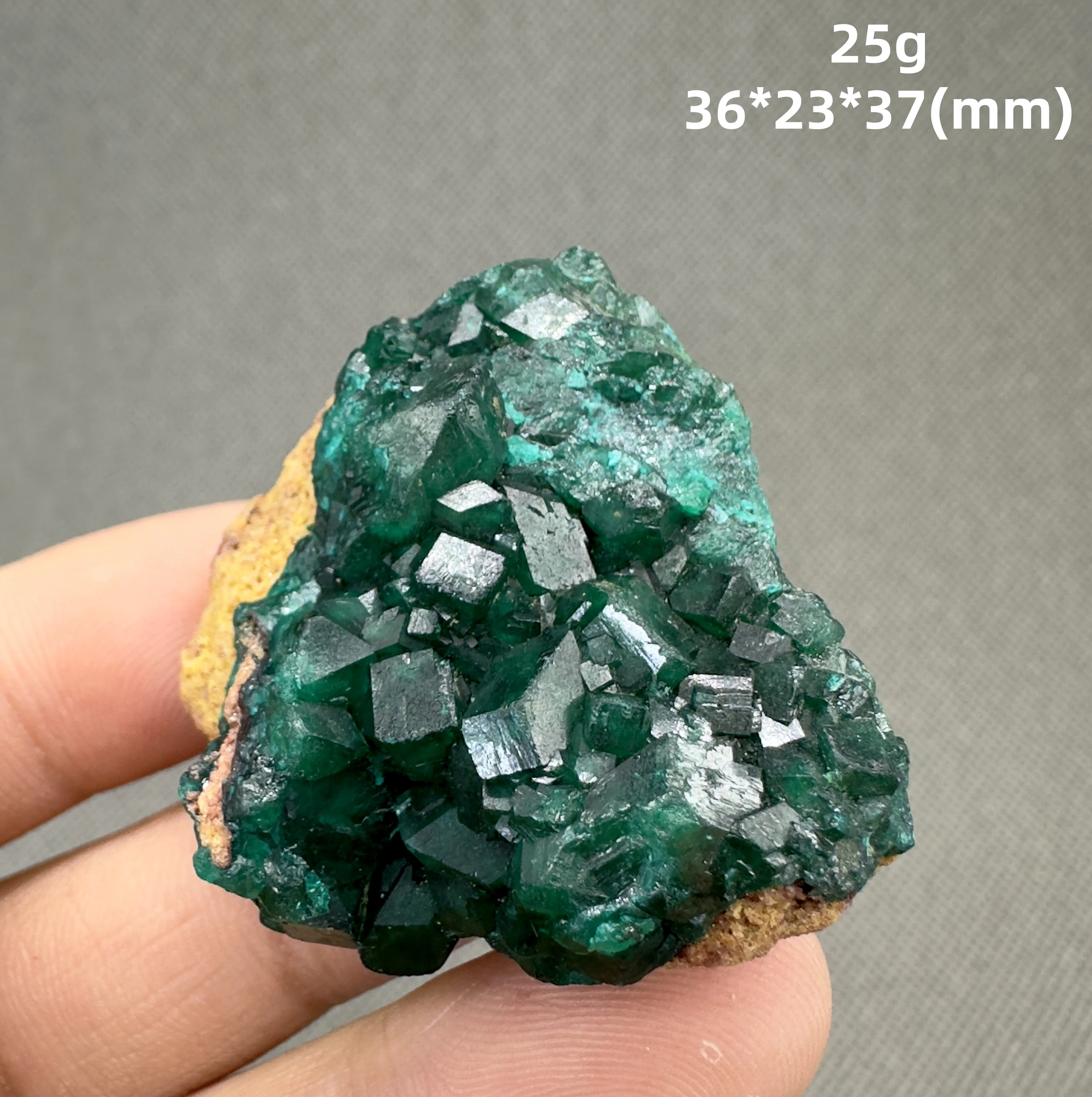 Natural Congo green Dioptase Mineral specimen + healing quartz crystals and stones rock gemstone