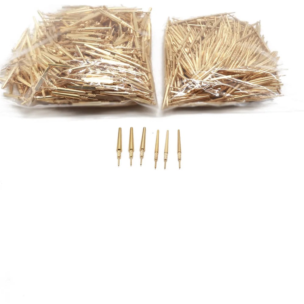 1000pcs/Box Dental Brass Dowel Stick Pins with Spike Large Medium Small 2# 3# for Dentistry Clinic Tool Laboratory Supplies