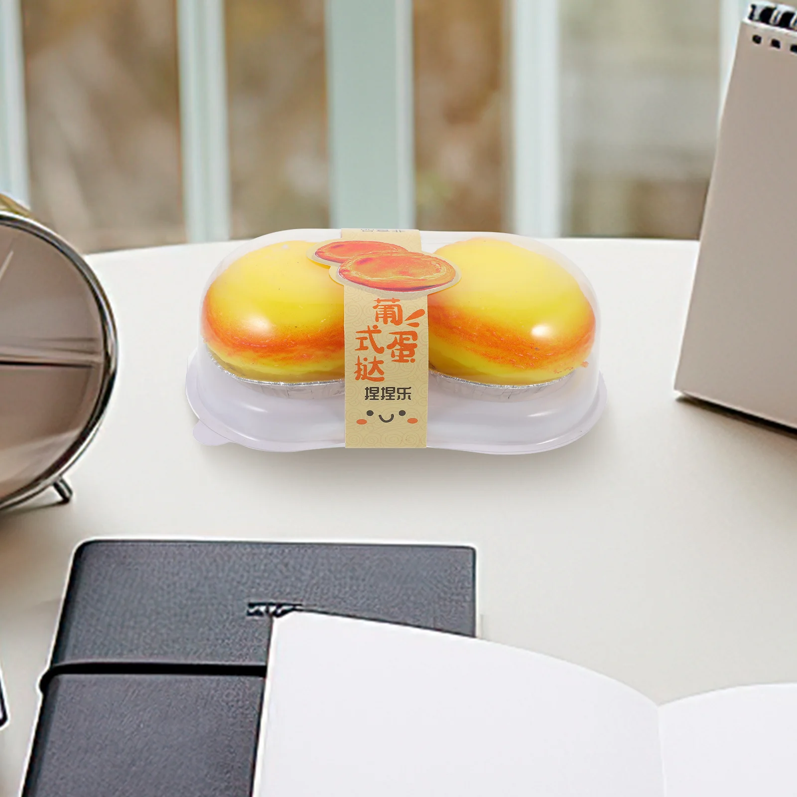 2 قطعة تورتة البيض الإجهاد الإغاثة ضغط الكرة الحسية مضحك حفلة تفضل القلق الإغاثة اليد الاسترخاء الضغط الهدايا