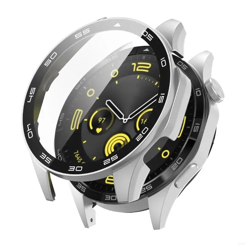 Tempered Glass Watch Protector Bumper Protective Cover for Watch GT4 46mm Repair