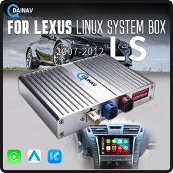 Linux Box For 2007-2012 Lexus LS 460 460L 600hL Wireless Apple CarPlay Android Auto Stereo Upgrade Oem screen Multimedia Player