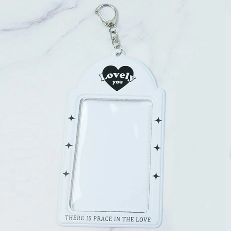 Ensemble de cartes de bus papillon de dessin animé, pendentif de sac étudiant, clé JOIdol, couverture photo, carte d'identité, nouveau