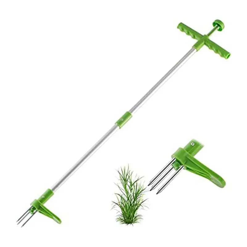 Weed Puller Tool Stand Up Weeder With Long Handle Stand Up Heavy Duty Garden Weeding Tool For Garden-New
