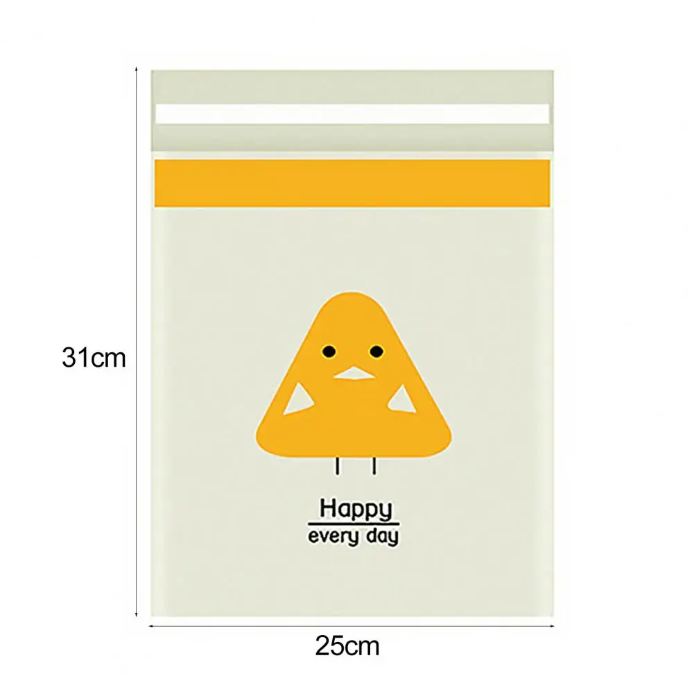 Car Trash Pouch Daily Use15Pcs Garbage Bag Self-adhesive Waterproof Leakproof No Residue Cute Chick Pattern Disposable