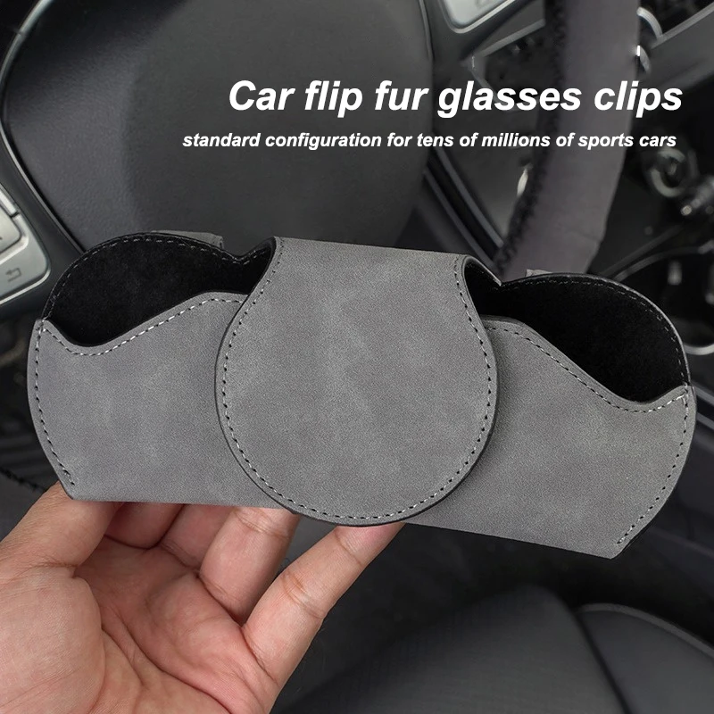 Car Glasses Case Auto Sun Visor Glasses Holder Sunglasses Clip Accessories Storage For Tesla Model 3 S X Y Roadster 2021 SpaceX