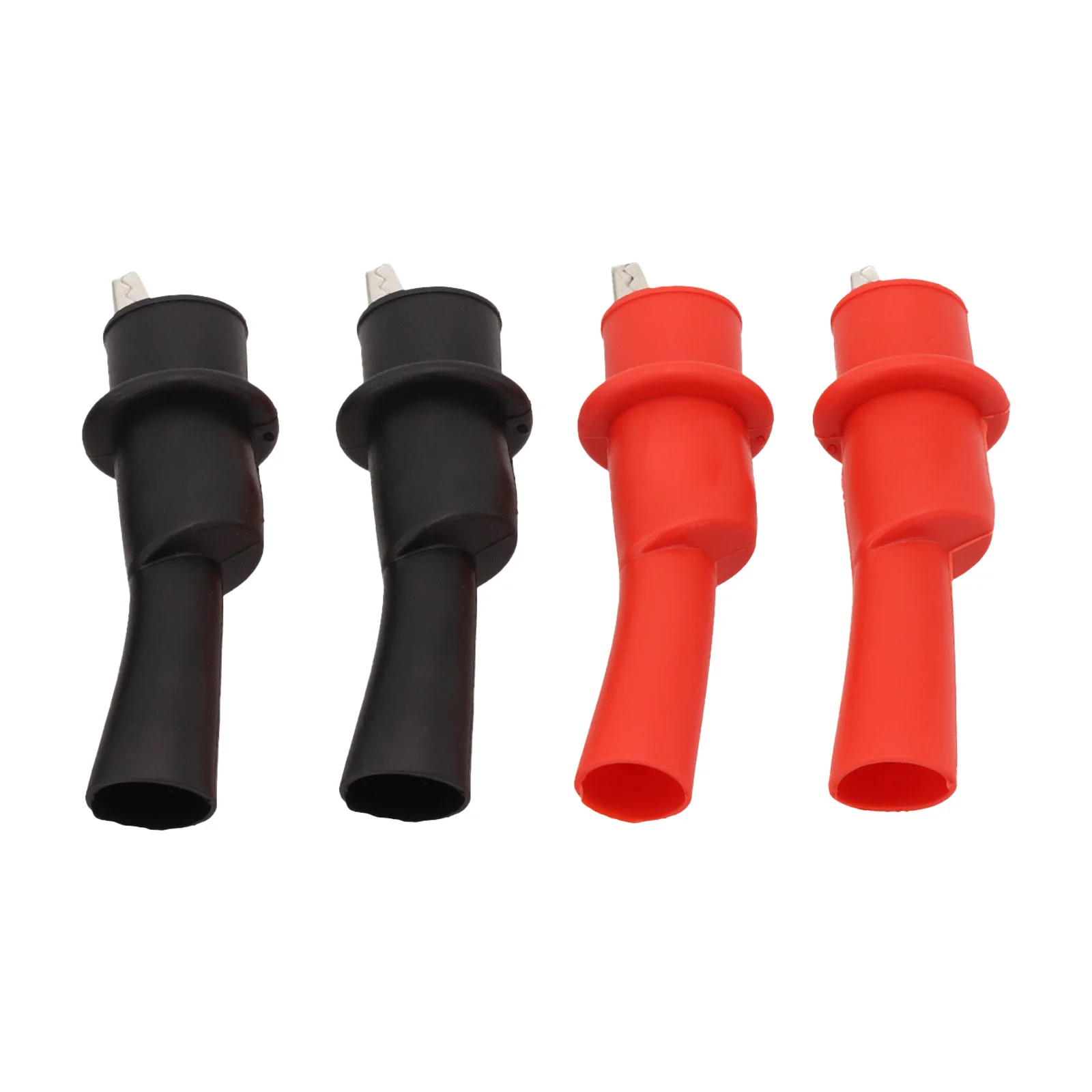 2pair Metal Needletester Probe And Crocodile Clip 10A Max Current 1000V Voltage Range For Electrician Measurements