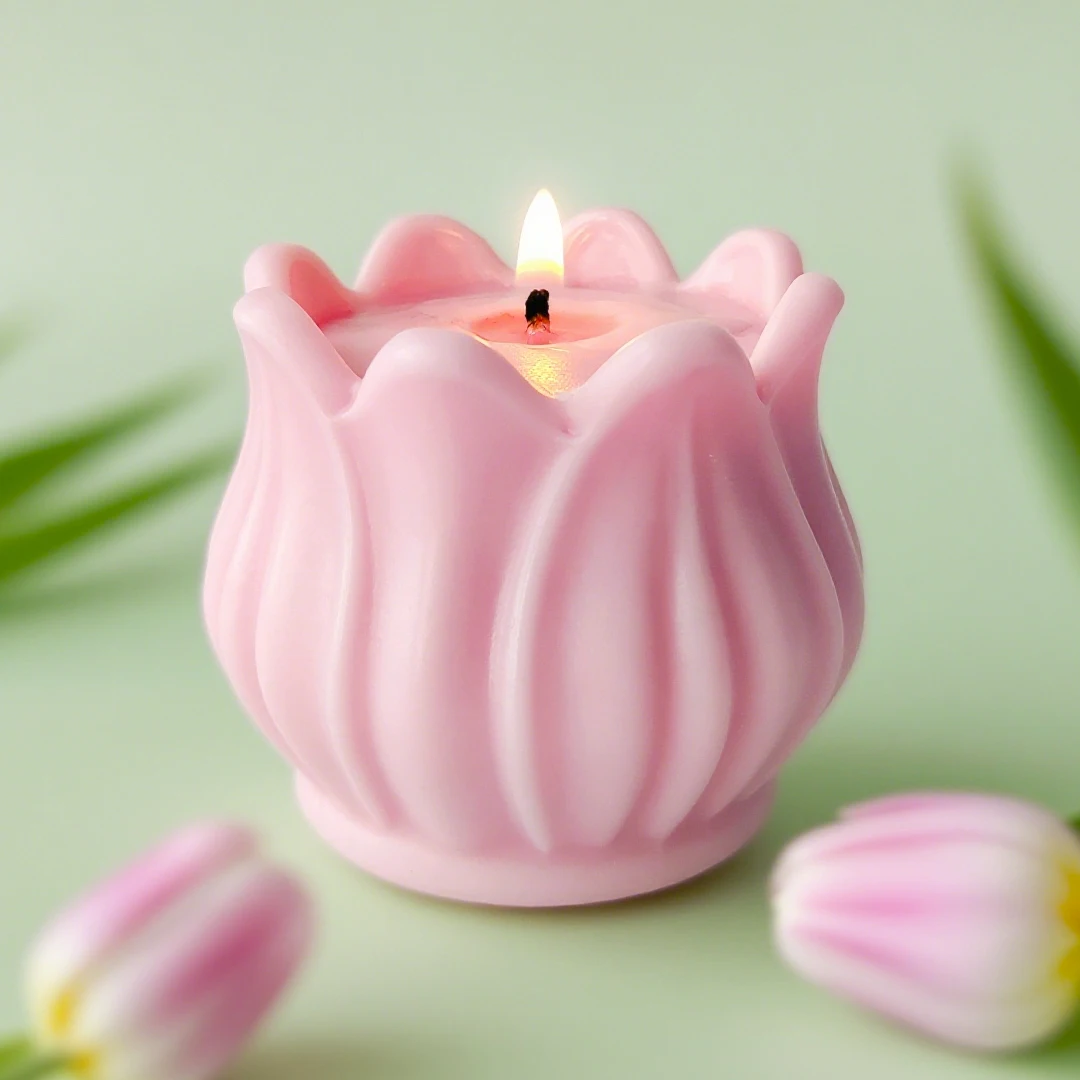 3D Tulip Flowers Si…