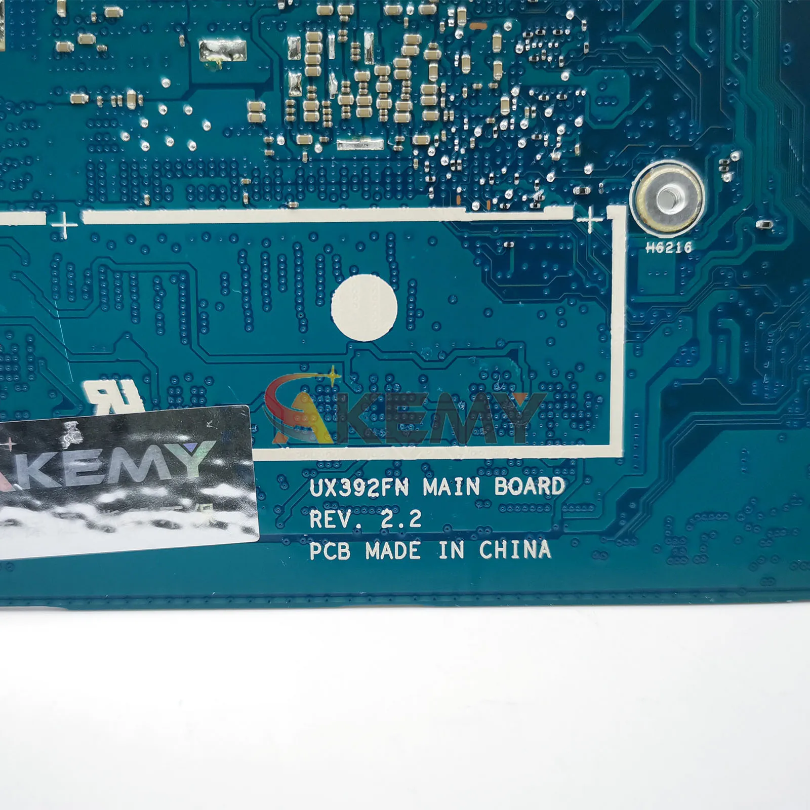 เมนบอร์ดแล็ปท็อป UX392FN สำหรับ ASUS ZenBook UX3000X UX392F S13 UX392FN เมนบอร์ดโน้ตบุ๊ก พร้อม CPU I3 I5 I7 ผ่านการทดสอบ 100%  OK stk