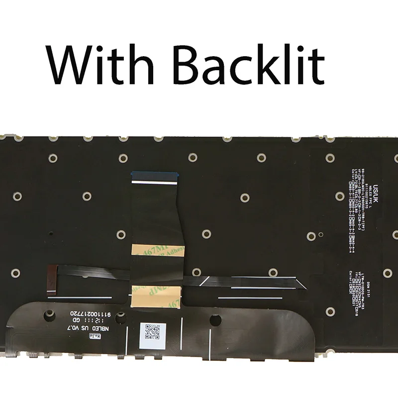 White Backlit Lapto…