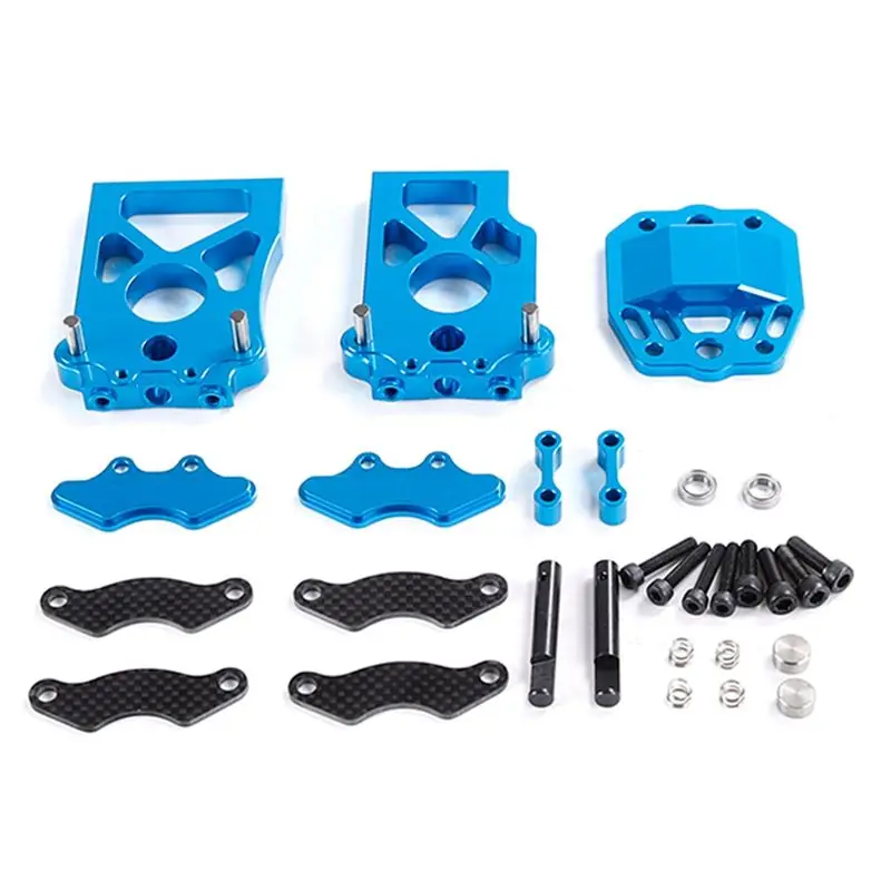 

A63T-For 1/5 Losi 5Ive-T Rovan Lt Kingmotor X2 Fid Ql,Rofun Racing Alloy Differential Gear Bracket Kit
