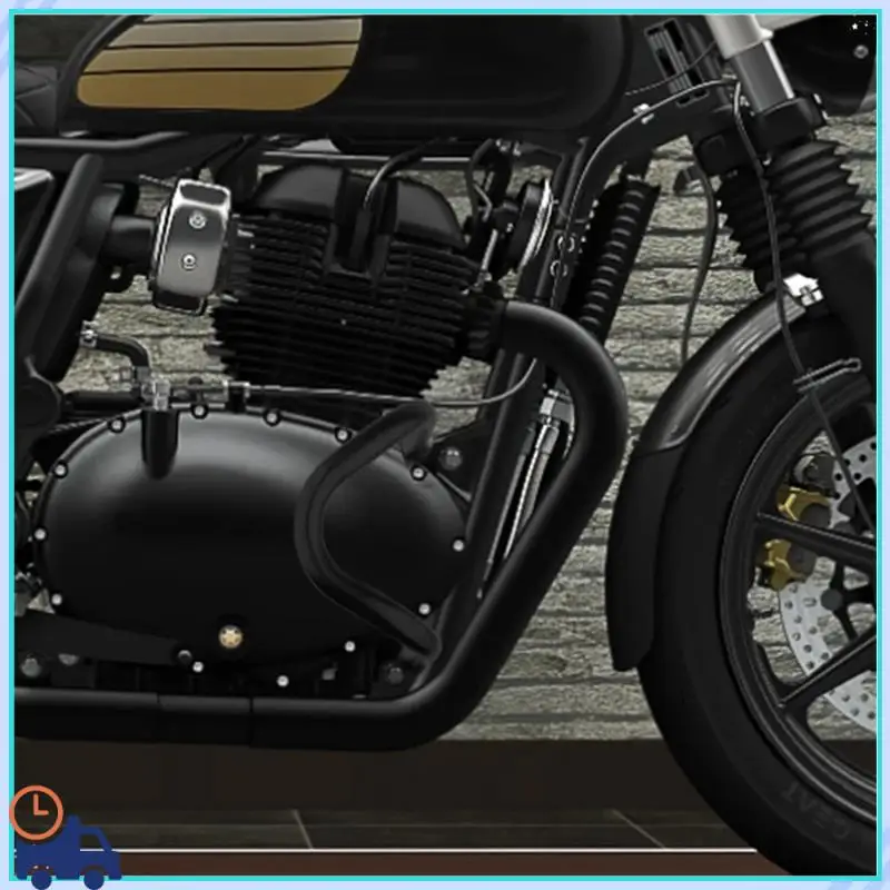

Motorcycle Front Lower Crash Bar Engine Guard Protection Bumper For INTERCEPTOR 650 2018-2023 CONTINENTAL 650 2019-2023