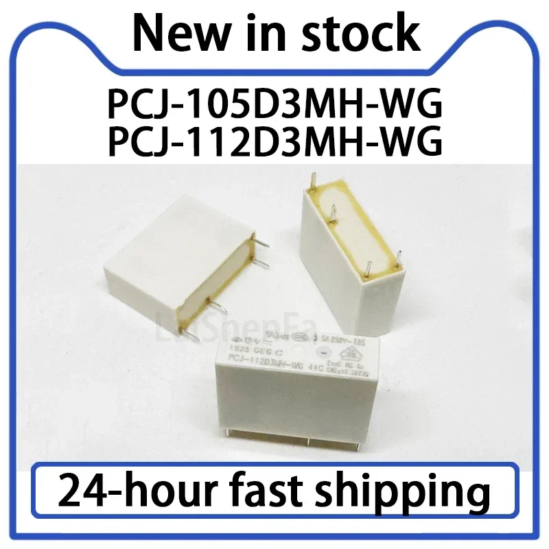 5PCS PCJ-105D3MH-WG 112D3MH-WG Relay 4-pin 5A Stock