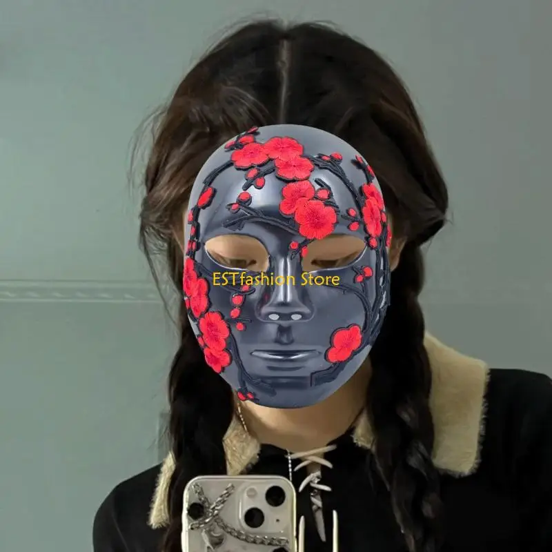 Máscara mascar mascarada Y5GC máscara fiesta halloween máscara traje halloween máscara mardi para